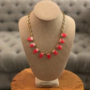 Stella & Dot Eye Candy necklace in hot pink
